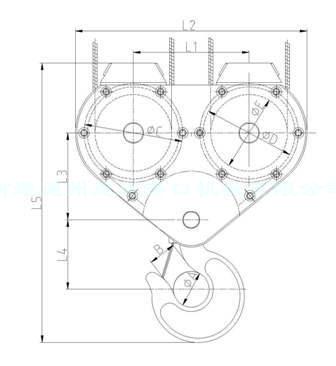 滑輪平衡式吊鈎